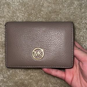 Michael Kors leather wallet